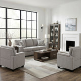 9746GY-1 Chair from Homelegance - Luna Furniture