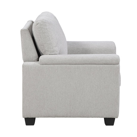 Chelsea Gray Living Room Set from Homelegance - Luna Furniture