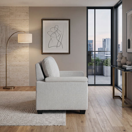Chelsea Gray Chair from Homelegance - Luna Furniture