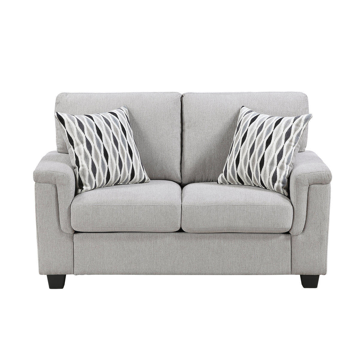 9746GY*2 2pc Set: Sofa, Love from Homelegance - Luna Furniture