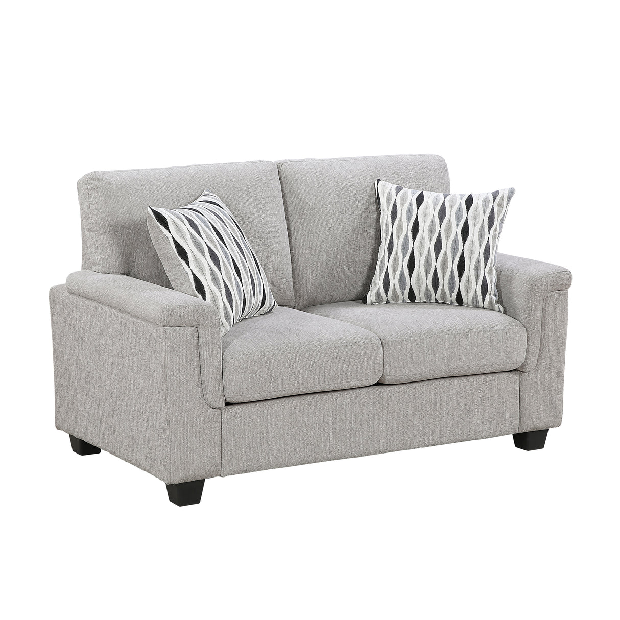 9746GY*2 2pc Set: Sofa, Love from Homelegance - Luna Furniture