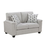 9746GY*2 2pc Set: Sofa, Love from Homelegance - Luna Furniture