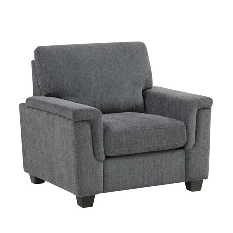 Chelsea Dark Gray Chair from Homelegance - Luna Furniture