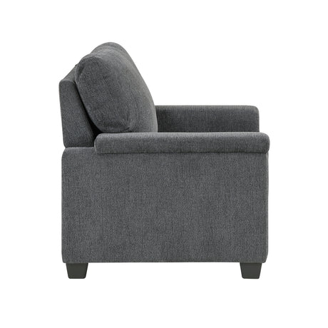 Chelsea Dark Gray Chair from Homelegance - Luna Furniture