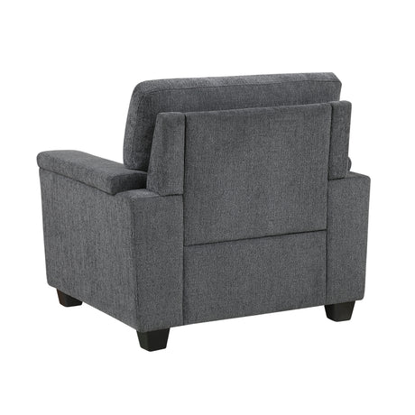 Chelsea Dark Gray Chair from Homelegance - Luna Furniture