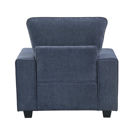 Sarah Blue Living Room Set from Homelegance - Luna Furniture