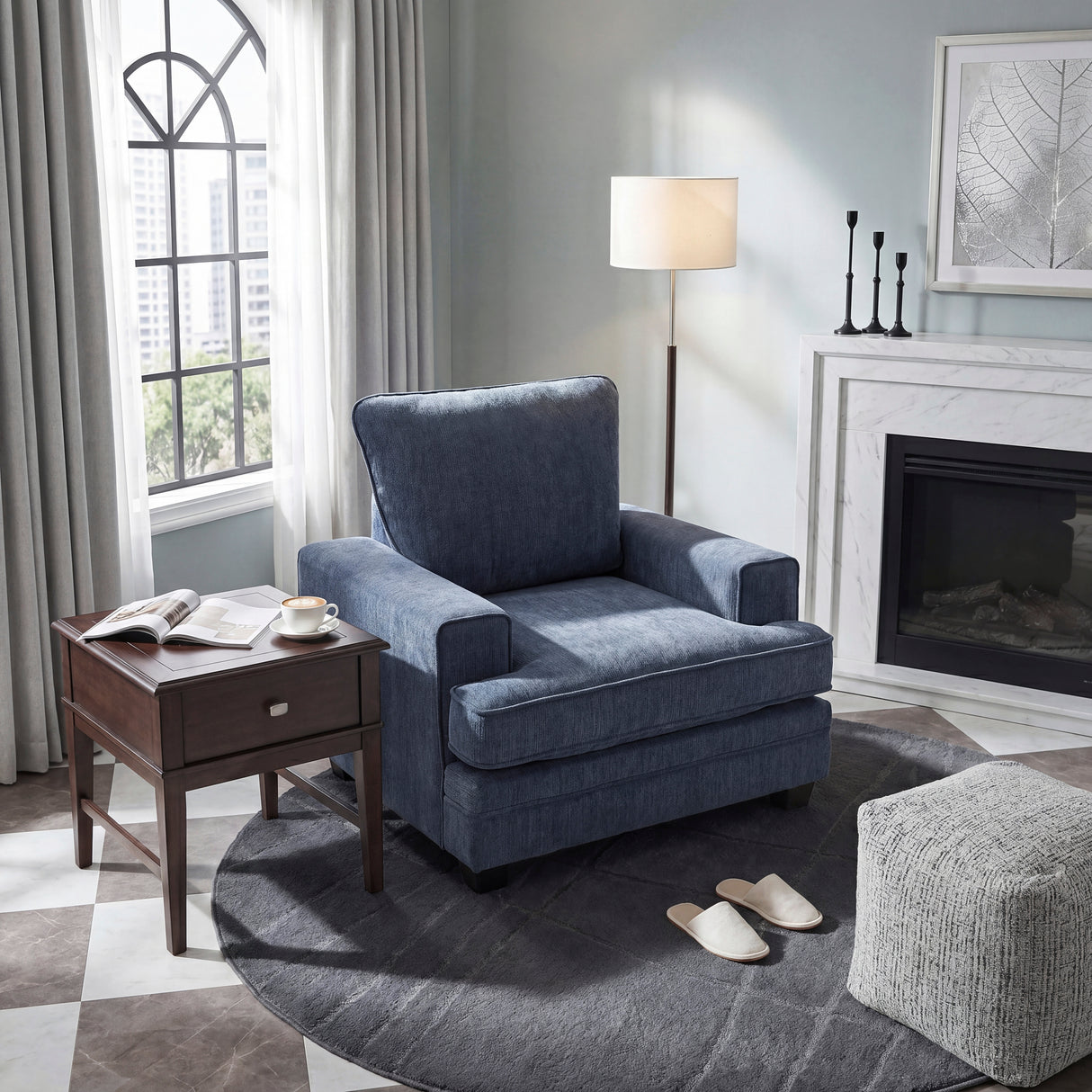 9747BU-1 CHAIR from Homelegance - Luna Furniture