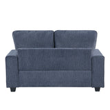 Sarah Blue Loveseat