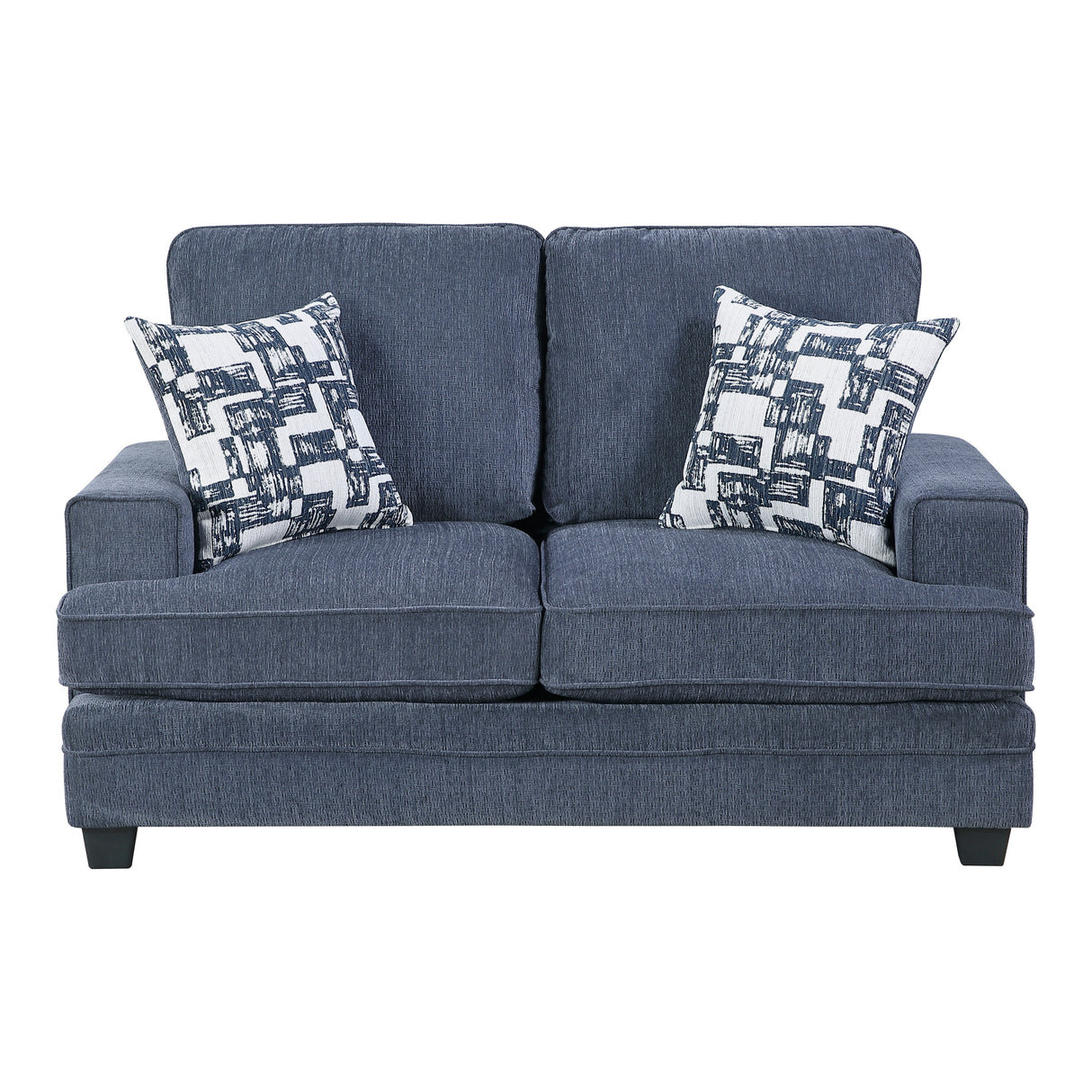 9747BU*2 2pc Set: Sofa, Love from Homelegance - Luna Furniture
