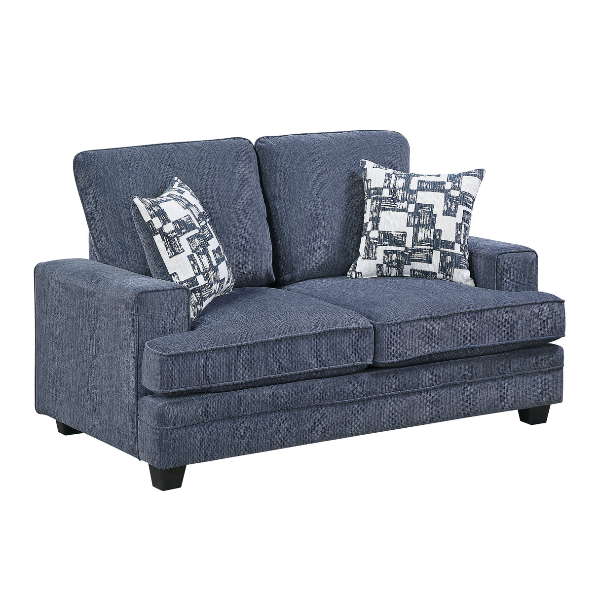 Sarah Blue Loveseat
