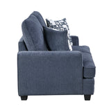 Sarah Blue Loveseat