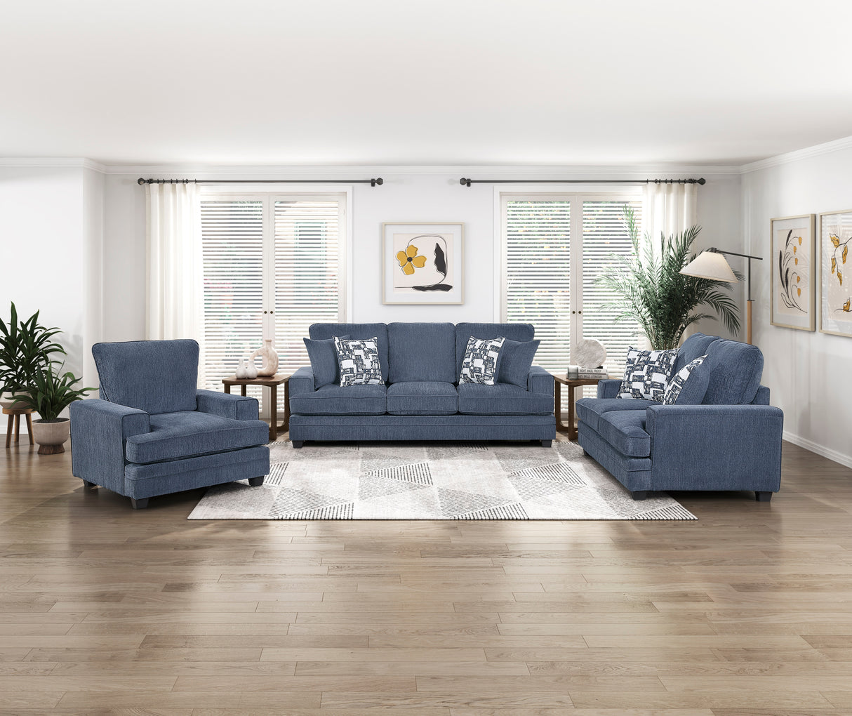 9747BU-2 LOVE SEAT from Homelegance - Luna Furniture