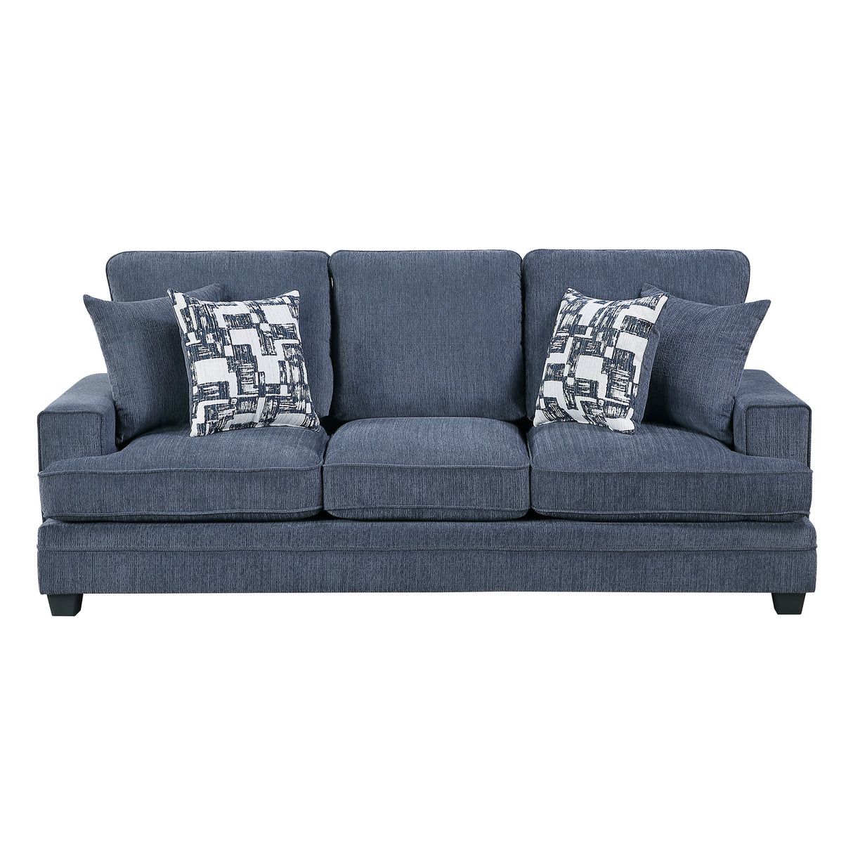 9747BU*2 2pc Set: Sofa, Love from Homelegance - Luna Furniture
