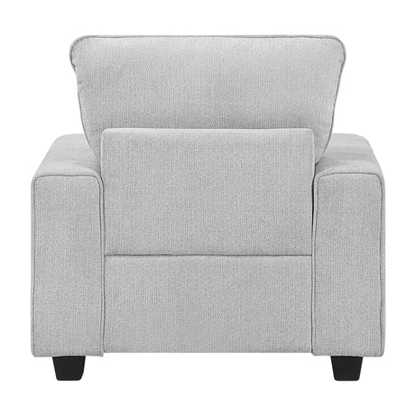 Sarah Stone Gray Living Room Set from Homelegance - Luna Furniture