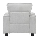 Sarah Stone Gray 2-Piece Living Room Set from Homelegance - Luna Furniture