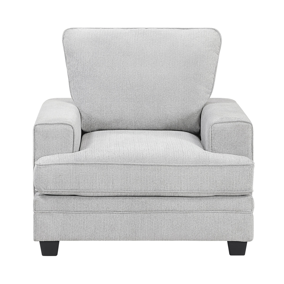 Sarah Stone Gray 2-Piece Living Room Set from Homelegance - Luna Furniture