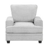 Sarah Stone Gray 2-Piece Living Room Set from Homelegance - Luna Furniture