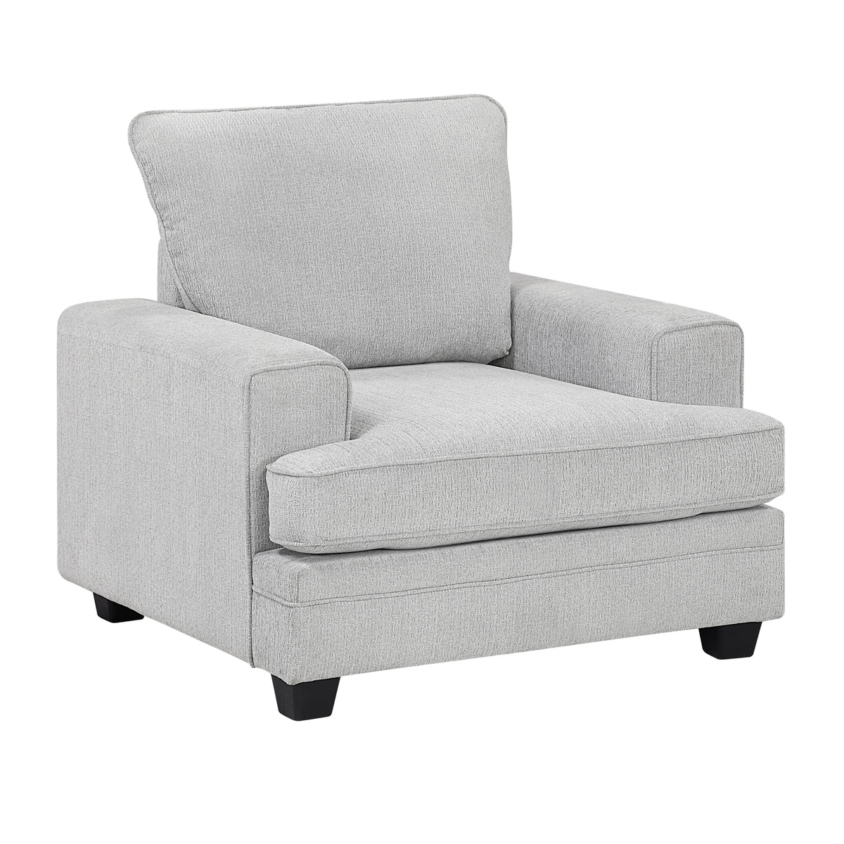 Sarah Stone Gray 2-Piece Living Room Set from Homelegance - Luna Furniture