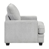 Sarah Stone Gray 2-Piece Living Room Set from Homelegance - Luna Furniture