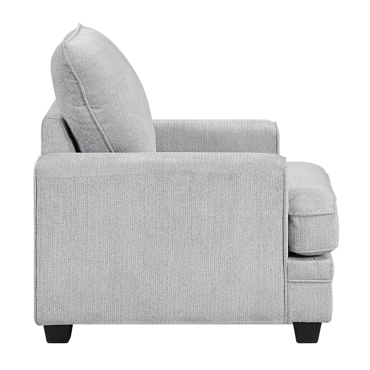 Sarah Stone Gray Loveseat from Homelegance - Luna Furniture