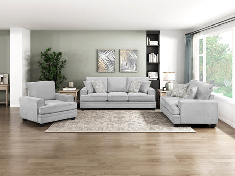Sarah Stone Gray Living Room Set from Homelegance - Luna Furniture