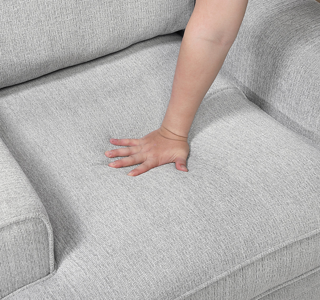 Sarah Stone Gray Chair from Homelegance - Luna Furniture