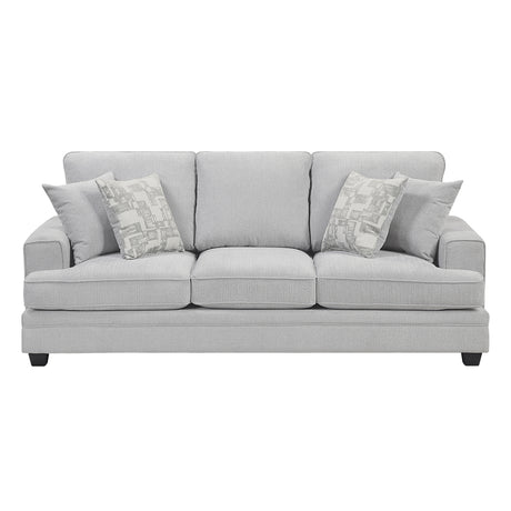 Sarah Stone Gray Living Room Set from Homelegance - Luna Furniture