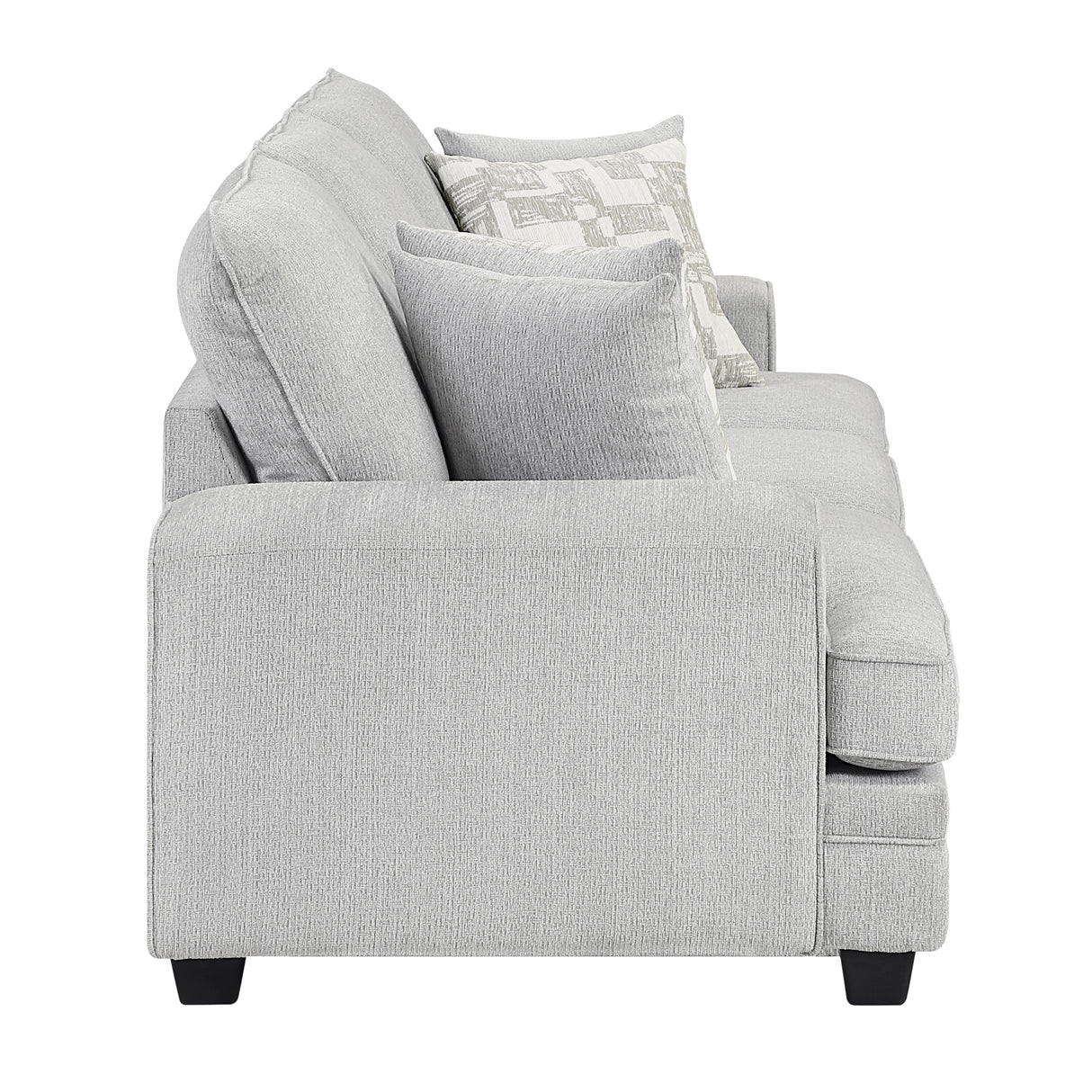 Sarah Stone Gray Living Room Set from Homelegance - Luna Furniture
