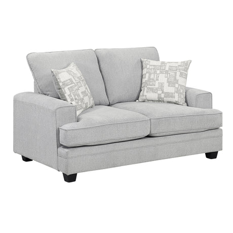Sarah Stone Gray Living Room Set from Homelegance - Luna Furniture