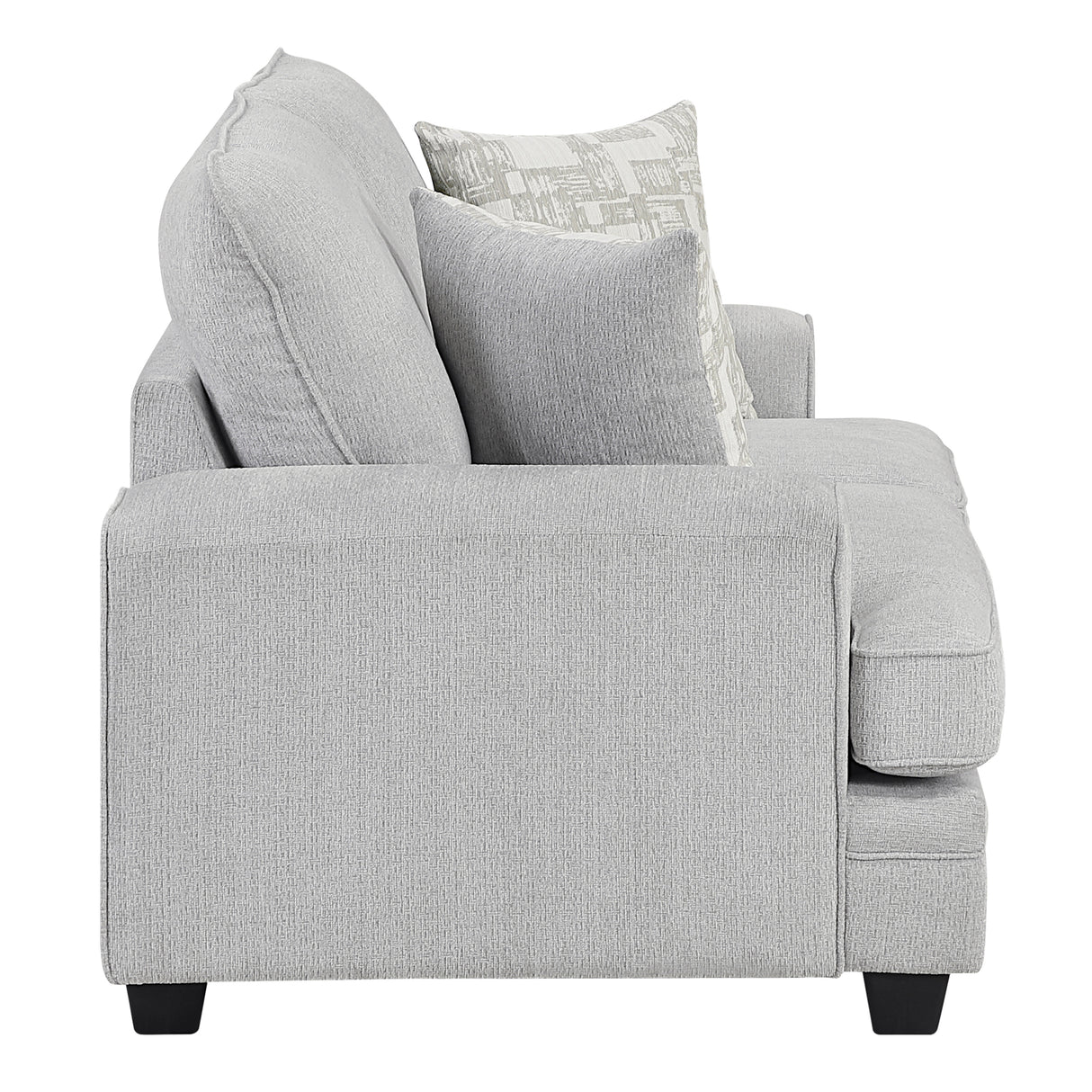 Sarah Stone Gray Living Room Set from Homelegance - Luna Furniture