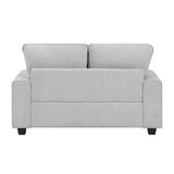 Sarah Stone Gray Loveseat from Homelegance - Luna Furniture