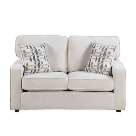 Frances Beige Living Room Set from Homelegance - Luna Furniture