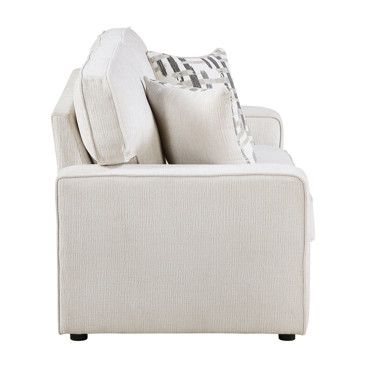 Frances Beige Loveseat from Homelegance - Luna Furniture