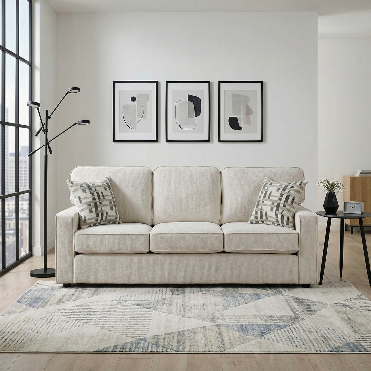 Frances Beige Living Room Set from Homelegance - Luna Furniture