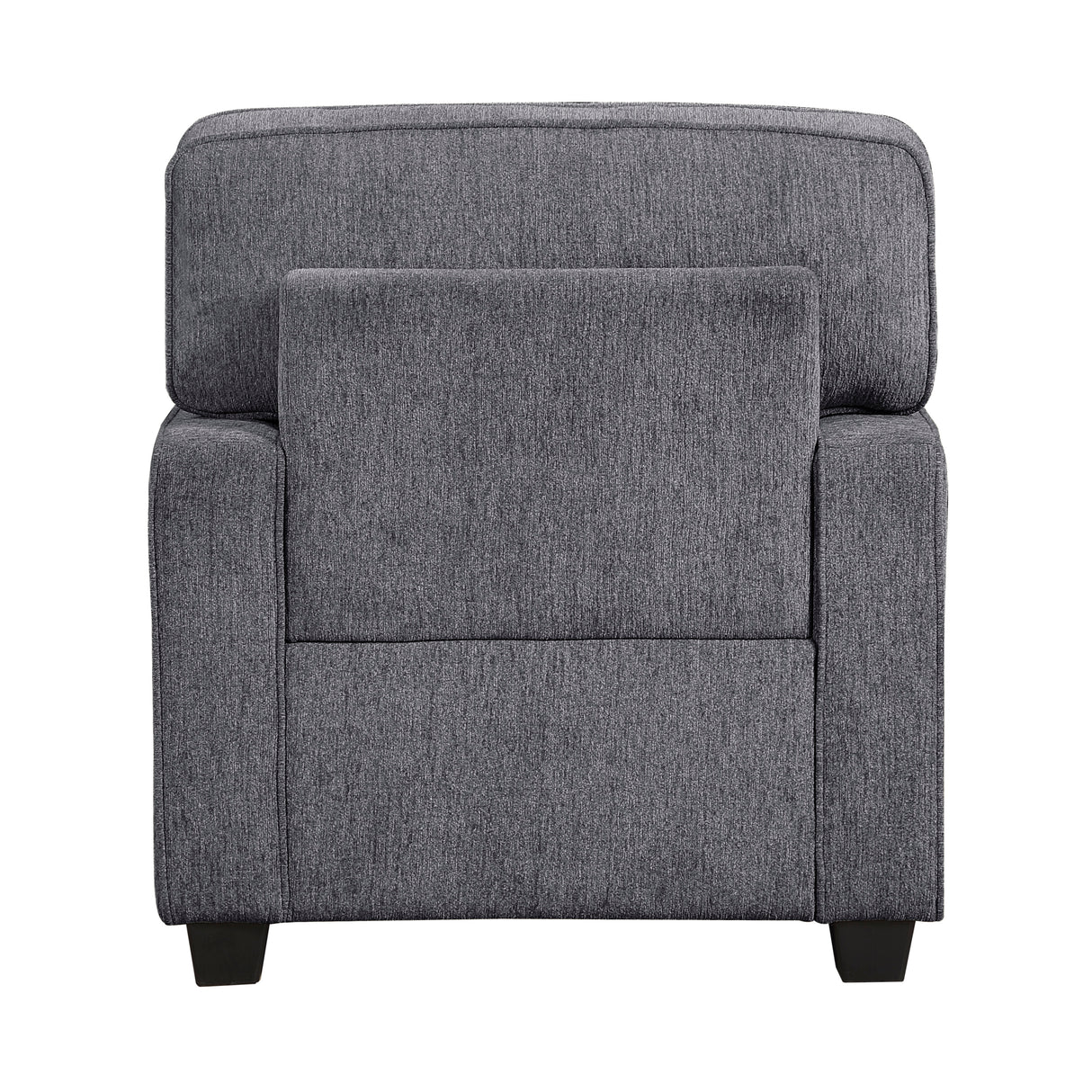 Frances Dark Gray Modern Living Room Set