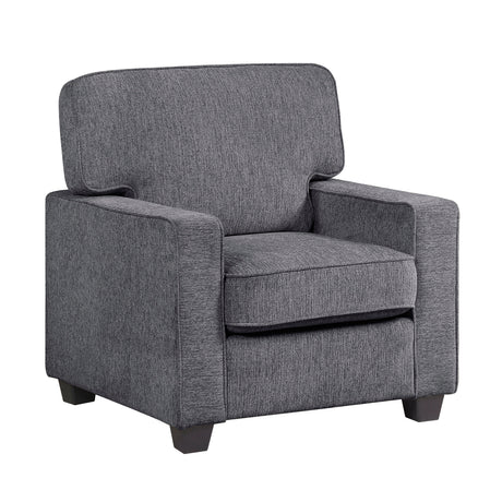Frances Dark Gray Modern Living Room Set from Homelegance - Luna Furniture