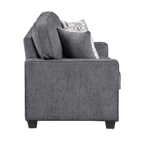 Frances Dark Gray Modern Living Room Set from Homelegance - Luna Furniture