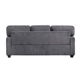 Frances Dark Gray Modern Living Room Set