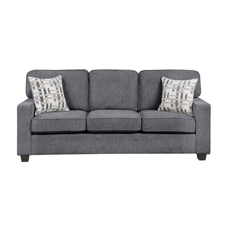 Frances Dark Gray 2-Piece Living Room Set from Homelegance - Luna Furniture