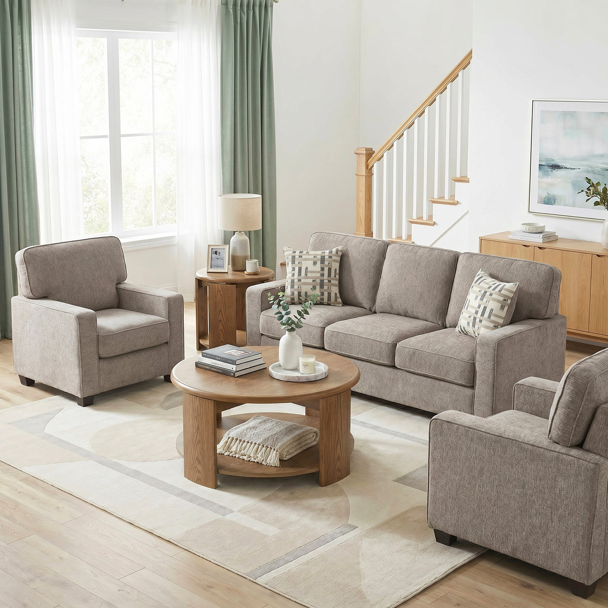 Frances Brown Chair from Homelegance - Luna Furniture