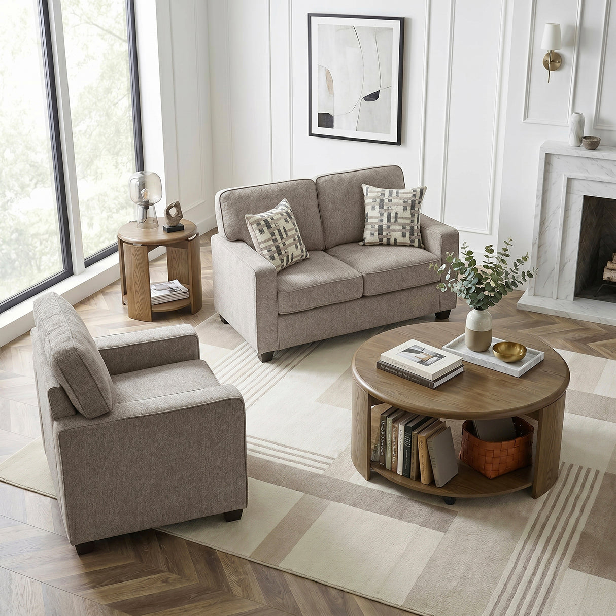 Frances Brown Chair from Homelegance - Luna Furniture