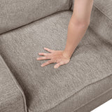 Frances Brown Sofa from Homelegance - Luna Furniture