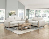Echo Beige 2-Piece Living Room Set from Homelegance - Luna Furniture