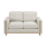 Echo Beige Loveseat from Homelegance - Luna Furniture