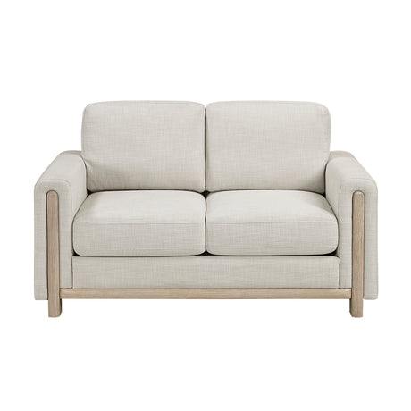 Echo Beige Loveseat from Homelegance - Luna Furniture