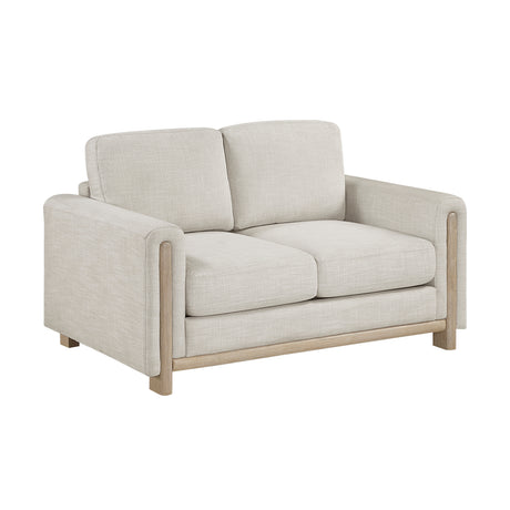 Echo Beige Loveseat from Homelegance - Luna Furniture