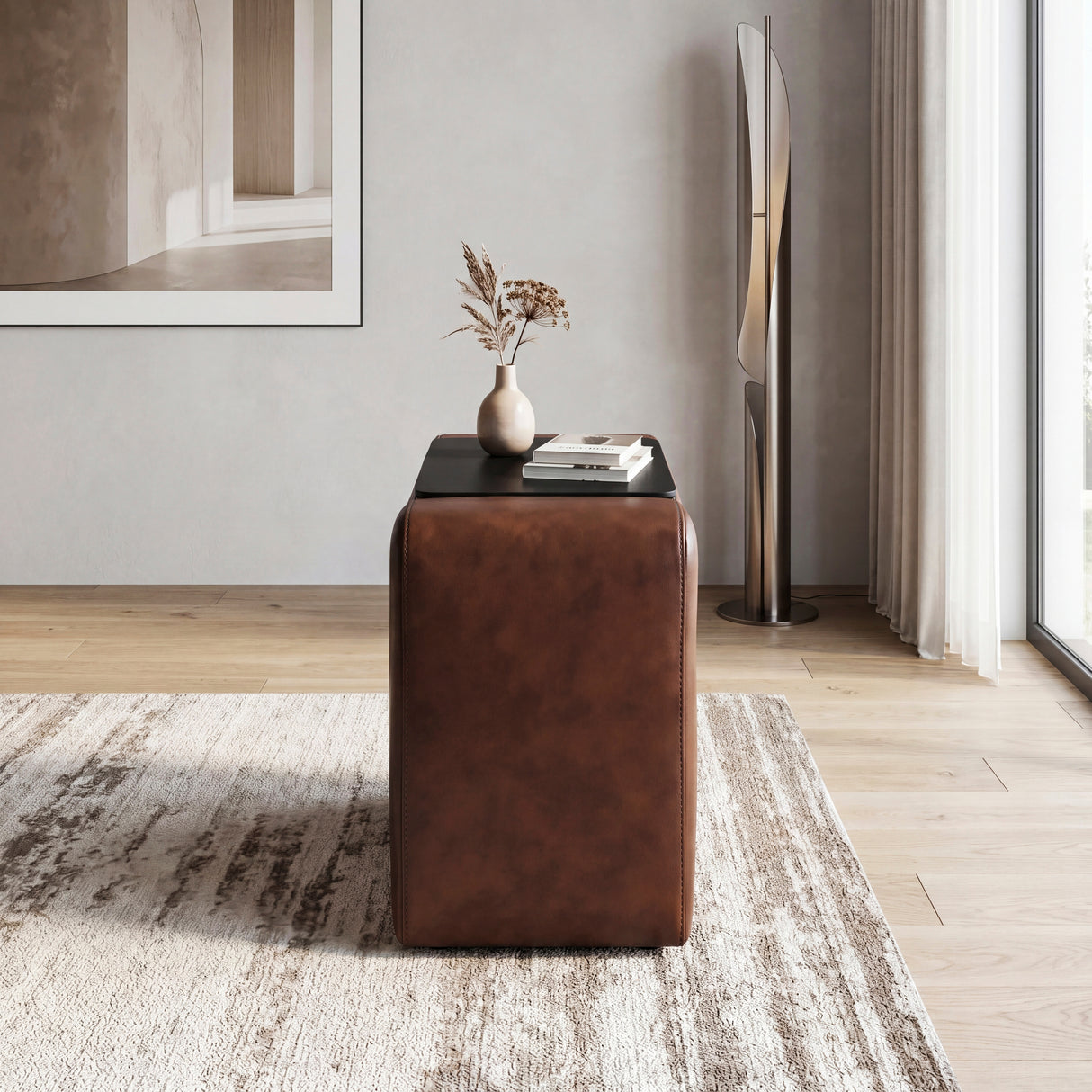 9790BRW-CN (5/6)Console from Homelegance - Luna Furniture