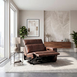 9790BRW-RRPWH (6/6)Power Right Side Reclining Chair with Power Headrest and Charging Ports from Homelegance - Luna Furniture