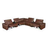 9790BRW-ARPWH (3/6)Power Armless Reclining Chair with Power Headrest from Homelegance - Luna Furniture