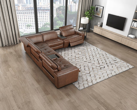9790BRW-CN (5/6)Console from Homelegance - Luna Furniture
